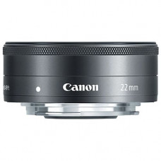 Canon - 22 mm - f/2 - Wide Angle Lens for EF-M - 43 mm Attachment - STM - 2.4"Diameter 5985B002