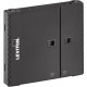 Leviton Small SDX Wall-Mount Fiber Enclosure, Empty with Dual Door, No Lock - Steel 5WSML-000-02C