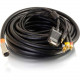C2g 50ft RapidRun Plenum-rated Multi-Format All-In-One Runner Cable - 50 ft Mini-phone/Proprietary/RCA/VGA A/V Cable for Notebook, Projector, Audio/Video Device, Interactive Whiteboard - First End: 1 x Proprietary Connector Female Audio/Video - Second End