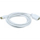 Monoprice 15ft 28AWG DisplayPort to VGA Cable - White - 15 ft DisplayPort/VGA A/V Cable for HDTV, Monitor, Audio/Video Device - First End: 1 x DisplayPort Male Digital Audio/Video - Second End: 1 x HD-15 Male VGA - Shielding - Tin, Gold Plated Connector -