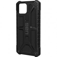 Urban Armor Gear Monarch Series Google Pixel 4 Case - For Google Pixel 4 Smartphone - Black - Drop Resistant, Impact Resistant, Shock Resistant, Scratch Resistant - Polycarbonate, Thermoplastic Polyurethane (TPU), Alloy Metal, Top Grain Leather 6116611140