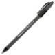 Newell Rubbermaid Paper Mate ComfortMate Triangular Ink Pens - Medium Pen Point - Black - Black Rubber Barrel - 12 / Dozen - TAA Compliance 6130187