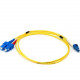 Monoprice Fiber Optic Cable, LC/SC, Single Mode, Duplex - 1 meter (9/125 Type) - Yellow - 3.28 ft Fiber Optic Network Cable for Network Device - First End: 2 x LC Male Network - Second End: 2 x SC Male Network - Yellow 6262