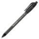 Newell Rubbermaid Paper Mate Comfort Mate Retractable Pens - Medium Pen Point - Black - Rubber Barrel - 12 / Dozen - TAA Compliance 6330187