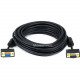 Monoprice VGA Video Cable - 25 ft VGA Video Cable for Video Device, Monitor - First End: 1 x DB-15 Male VGA - Second End: 1 x DB-15 Female VGA - Gold Plated Connector 6373