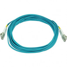 Monoprice 10Gb Fiber Optic Cable, LC/LC, Multi Mode, Duplex - 5 Meter (50/125 Type) - Aqua - 16.40 ft Fiber Optic Network Cable for Network Device - First End: 2 x LC Male Network - Second End: 2 x LC Male Network - 1.25 GB/s - 50/125 &micro;m - Aqua 