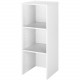 Whitmor Organizer Shelf - 34.5" Height x 12.5" Width x 1.8" Depth - Stackable - White 6422-8971-3-WHT
