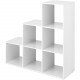 Whitmor Storage Rack - 6 Compartment(s) - White 6422-9496-WHT