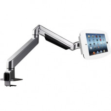 Compulocks Brands Inc. iPad 2/3/4/Air/Air2 Secure Space Enclosure with Reach Articulating Arm Kiosk White - White - TAA Compliance 660REACH224SENW