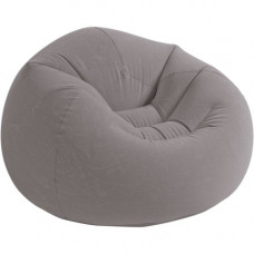 Intex Cushion Seat - Corduroy Gray Seat - Vinyl - 42" Seat Width x 41" Seat Depth 68579EP