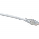Leviton Atlas-X1 Cat 6A SlimLine Boot Patch Cord, 5 ft, White - 5 ft Category 5e Network Cable for Network Device - First End: 1 x RJ-45 Male Network - Second End: 1 x RJ-45 Male Network - Patch Cable - Shielding - Gold Plated Contact - White 6AS10-05W