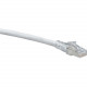 Leviton Atlas-X1 Cat 6A SlimLine Boot Patch Cord, 10 ft, White - 10 ft Category 5e Network Cable for Network Device - First End: 1 x RJ-45 Male Network - Second End: 1 x RJ-45 Male Network - Patch Cable - Shielding - Gold Plated Contact - White 6AS10-10W