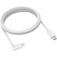Compulocks 6FT USB-C Male to 90 Degree Lightning Cable - 6 ft Lightning/USB-C Data Transfer Cable for Tablet, Smartphone - First End: 1 x Lightning Male Proprietary Connector - Second End: 1 x USB Type C Male USB - White - 1 Piece - TAA Compliance 6FTC90D