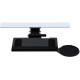 Humanscale 6G90011RF22 Desk Mount for Keyboard, Mouse - Black 6G90011RF22