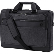 HP Executive Carrying Case for 17.3" Notebook - Gray - Plastic - Shoulder Strap, Luggage Strap, Handle - 3.9" Height x 17.7" Width x 12.6" Depth 6KD08UT