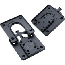 HP Quick Release Bracket for Monitor, Mini PC, Display Stand, Mounting Arm, Wall Mount - Black - 1 Display(s) Supported - 100 x 100 VESA Standard - TAA Compliance 6KD15AA