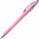 Newell Rubbermaid Paper Mate FlexGrip Pink Ribbon Retractable Pen - Medium Pen Point - Black - Pink Rubber Barrel - 12 / Dozen - TAA Compliance 70672