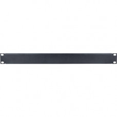 Intellinet Network Solutions Blank Rackmount Panel Spacer for 19 Inch Server or Network Cabinet, 1U, Metal, Black - Covers Unused Positions in Standard 19 Inch Cabinet 712675