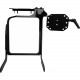 Gamber-Johnson Vehicle Mount for Tablet, Electronic Equipment, Display Screen - Black Powder Coat - 14 lb Load Capacity 7160-0821-01