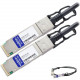 AddOn Twinaxial Network Cable - 3.28 ft Twinaxial Network Cable for Network Device - First End: 1 x QSFP+ Network - Second End: 1 x QSFP+ Network - 5 GB/s - Black - 1 Pack - TAA Compliant - TAA Compliance 720196-B21-AO