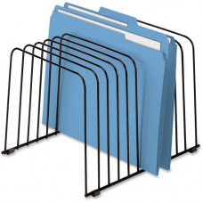 Fellowes Wire File Sorter - 11 Divider(s) - 8" Height x 9" Width x 11.4" Depth - Desktop - Black - Steel - 1Each 72112