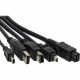 CRU Cable, SATA to eSATA w/overmold, 30cm length - 11.81" eSATA/SATA Data Transfer Cable - SATA - eSATA 7376-5000-00