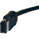 Cru Acquisitions Group WiebeTech FIREWIRE Cable - FireWire - FireWire - 3ft - Black 7380-0000-11