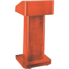 Da-Lite Pedestal Lectern - Pedestal Base - Veneer 74600