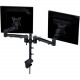 Monoprice Mounting Arm for Flat Panel Display - Black - Adjustable Height - 15" to 22" Screen Support 7564