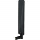 Digi Antenna - Cellular, 4G/LTE - 699 MHz, 1.71 GHz, 2.50 GHz to 960 MHz, 2.69 GHz, 2.69 GHz - 3 dBi - Cellular Network - Black - SMA Connector - TAA Compliance 76000926