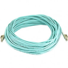 Monoprice Fiber Optic Duplex Network Cable - 82.02 ft Fiber Optic Network Cable for Network Device - First End: 2 x LC Male Network - Second End: 2 x LC Male Network - 1.25 GB/s - 50/125 &micro;m - Aqua 7624