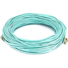 Monoprice Fiber Optic Duplex Network Cable - 131.23 ft Fiber Optic Network Cable for Network Device - First End: 2 x LC Male Network - Second End: 2 x LC Male Network - 1.25 GB/s - 50/125 &micro;m - Aqua, Blue 7627