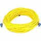 Monoprice Fiber Optic Cable, LC/LC, Single Mode, Duplex - 30 meter (9/125 Type) - Yellow - 98.43 ft Fiber Optic Network Cable for Network Device - First End: 2 x LC Male Network - Second End: 2 x LC Male Network - 9/125 &micro;m - Yellow 7630
