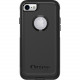 Otterbox Commuter Case - For iPhone 6, iPhone 6S, iPhone 8, iPhone 7 - Black - Damage Resistant, Shock Resistant, Impact Absorbing, Bump Resistant, Scratch Resistant - Polycarbonate, Silicone 77-56650