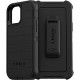 Otterbox Defender Series Pro Rugged Carrying Case (Holster) Apple iPhone 12, iPhone 12 Pro Smartphone - Black - Bacterial Resistant Exterior, Drop Resistant, Scrape Resistant, Dirt Resistant Port, Dust Resistant Port, Lint Resistant Port - Polycarbonate S