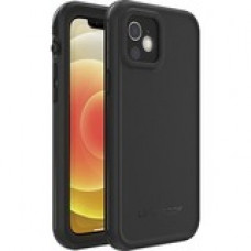 Otterbox LifeProof iPhone 12 FR&#274; Case - For Apple iPhone 12 Smartphone - Black - Water Proof, Drop Proof, Dirt Proof, Snow Proof, Drop Resistant 77-82143