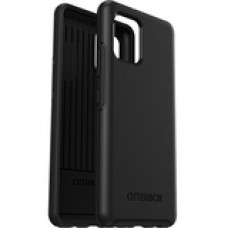 Otterbox Galaxy A42 5G Symmetry Series Case - For Samsung Galaxy A42 5G Smartphone - Black - Bacterial Resistant, Drop Resistant, Bump Resistant, Shock Absorbing, Scratch Resistant - Polycarbonate (PC), Synthetic Rubber, Recycled Plastic - 1 77-82942