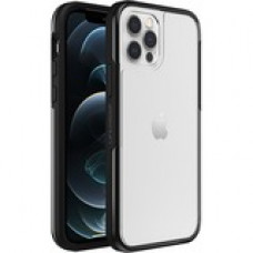 Otterbox LifeProof SEE Case For iPhone 12 and iPhone 12 Pro - For Apple iPhone 12, iPhone 12 Pro Smartphone - Black Crystal (Clear/Black) - Drop Proof, Impact Resistant - Recycled Plastic 77-83066