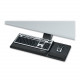 Fellowes Designer Suites&trade; Compact Keyboard Tray - 3" Height x 27.5" Width x 18" Depth - Black - TAA Compliance 8017801