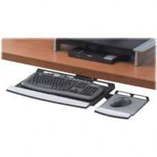 Fellowes Office Suites&trade; Keyboard Tray - 2" Height x 30.3" Width x 13.9" Depth - Black - Steel - TAA Compliance 8031301