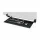 Fellowes Designer Suites&trade; DeskReady&trade; Keyboard Drawer - 3.1" Height x 28.6" Width x 14" Depth - Black - Steel 8038302