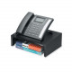 Fellowes Designer Suites&trade; Phone Stand - 4.4" Height x 13" Width x 9.1" Depth - Pearl, Black 8038601