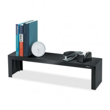 Fellowes Designer Suites&trade; Shelf - 6.8" Height x 26" Width x 7" Depth - Desktop - Black, Pearl - 1Each 8038801