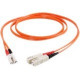 Legrand Group Quiktron Value Series 62.5/125 Multimode LC-SC Duplex Fiber Cable - 9.84 ft Fiber Optic Network Cable for Network Device - First End: 2 x LC Male Network - Second End: 2 x SC Male Network - Patch Cable - Riser - Orange 810-L32-009