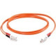 Legrand Group Quiktron Value Series 62.5/125 Multimode LC-LC Duplex Fiber Cable - 49.21 ft Fiber Optic Network Cable for Network Device - First End: 2 x LC Male Network - Second End: 2 x LC Male Network - Patch Cable - 62.5/125 &micro;m - Orange 810-L