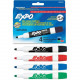 Newell Rubbermaid Expo Bold Color Dry-erase Markers - Bullet Marker Point Style - Assorted - 4 / Set - TAA Compliance 82074