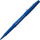 Newell Rubbermaid Paper Mate Flair Point Guard Felt Tip Marker Pens - Medium Pen Point - Blue Water Based Ink - Blue Barrel - 12 / Dozen - TAA Compliance 8410152