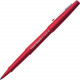 Newell Rubbermaid Paper Mate Flair Point Guard Felt Tip Marker Pens - Medium Pen Point - Red Water Based Ink - Red Barrel - 12 / Dozen - TAA Compliance 8420152