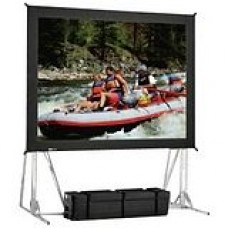 Da-Lite Fast-Fold Truss Frame Screen - 120" x 204" - Dual Vision - 237" Diagonal 87319