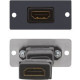 Kramer HDMI Wall Plate Insert - Black - 1 x HDMI Port(s) 85-0009399